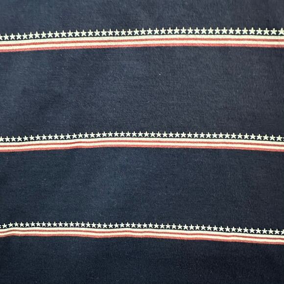 Vintage Tommy Hilfiger Men's Medium Polo 100% Cotton American Flag 4th of July - Picture 4 of 8